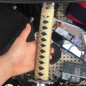 shift knob Samurai sword